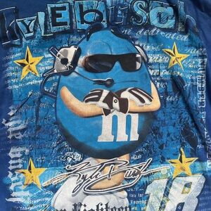 Blue M&M Nascar tee